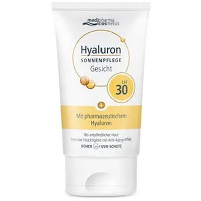 Medipharma Cosmetics HYALURON Sonnenpflege Gesicht LSF 30