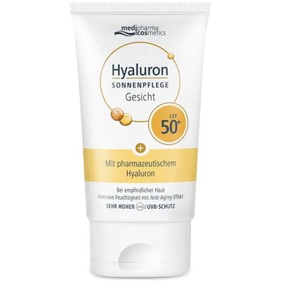Medipharma Cosmetics HYALURON Sonnenpflege Gesicht LSF 50+