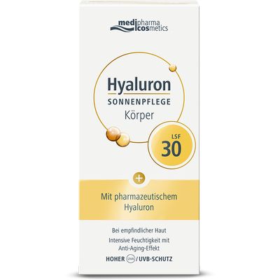 Medipharma Cosmetics HYALURON Sonnenpflege Körper LSF 30